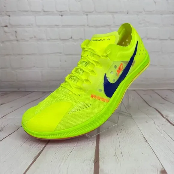 Nike ZoomX Dragonfly XC Cross Country Volt Spikes Shoes Mens Size 12 DX7992-701 - Picture 3 of 11